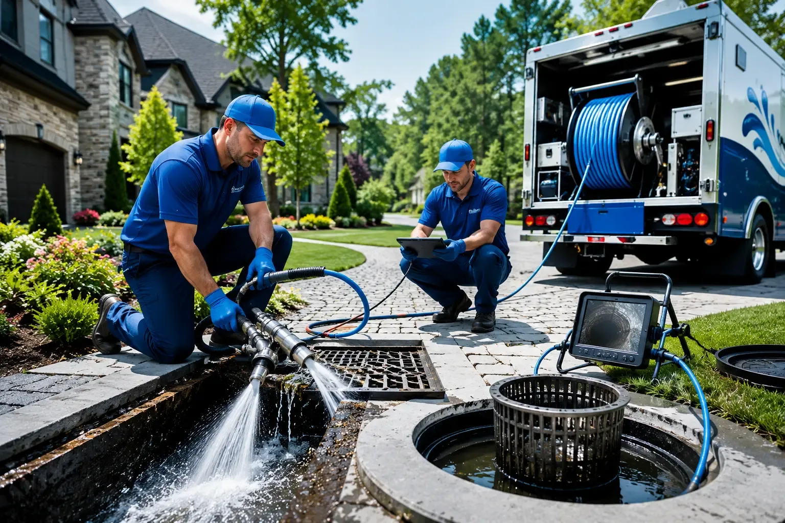 Local outdoor drain cleaning professionals in Mapleton, IA